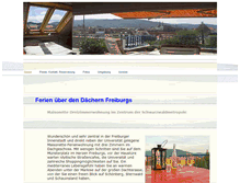 Tablet Screenshot of freiburg-citywohnung.de